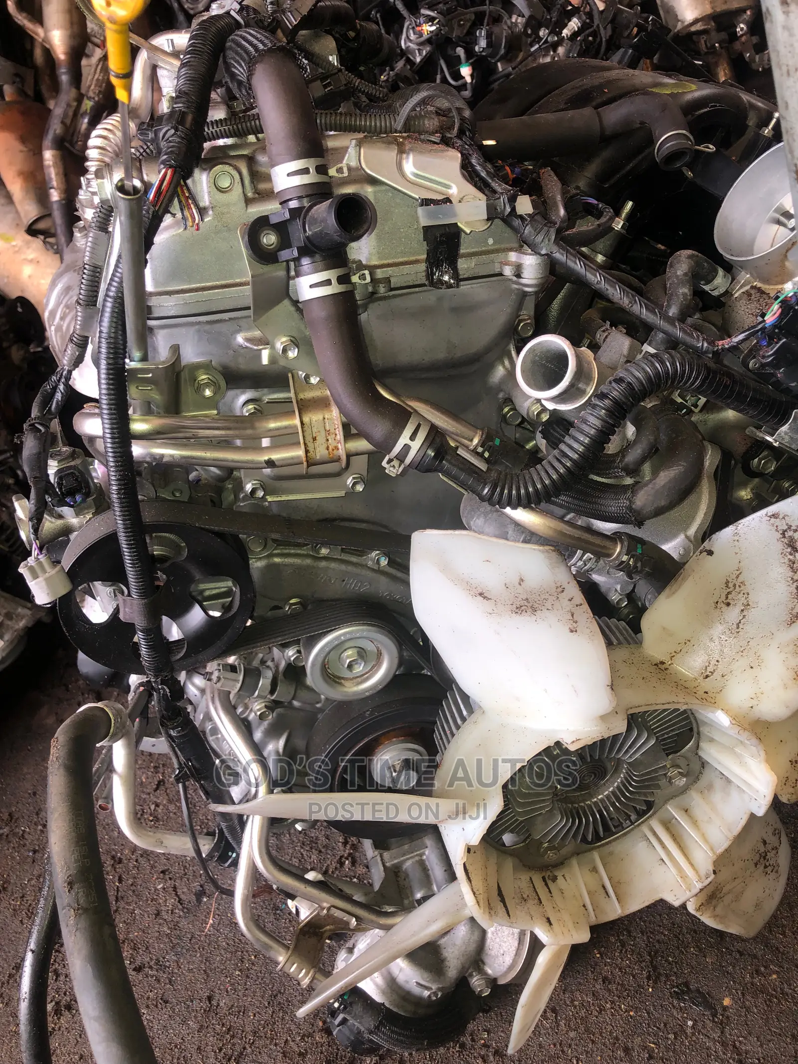 Toyota Prado Engine 1GR Downfilter V6