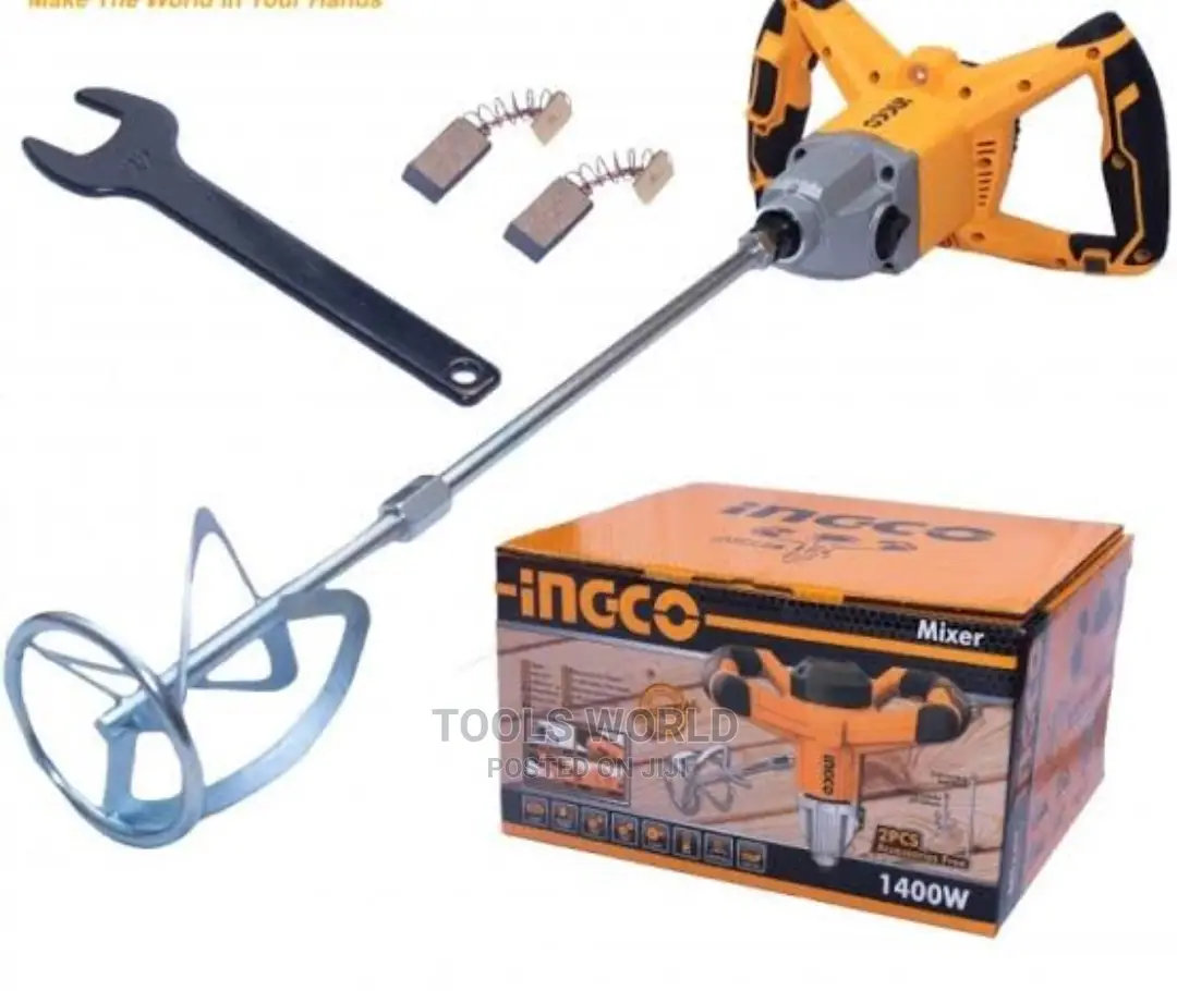 INGCO 1400w Paint and Cement Mixer