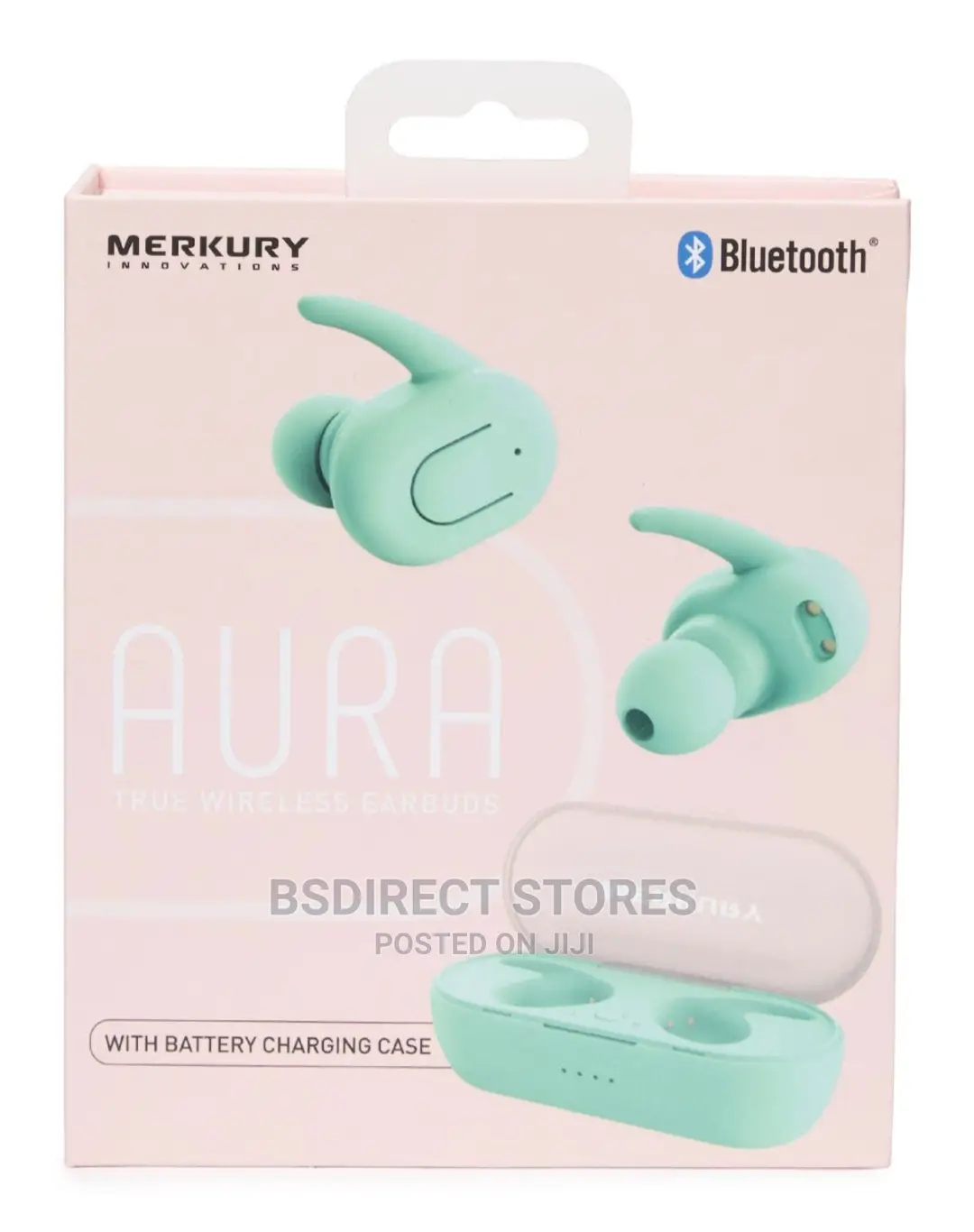 Merkury Innovations True Wireless Earbuds With Charging Case