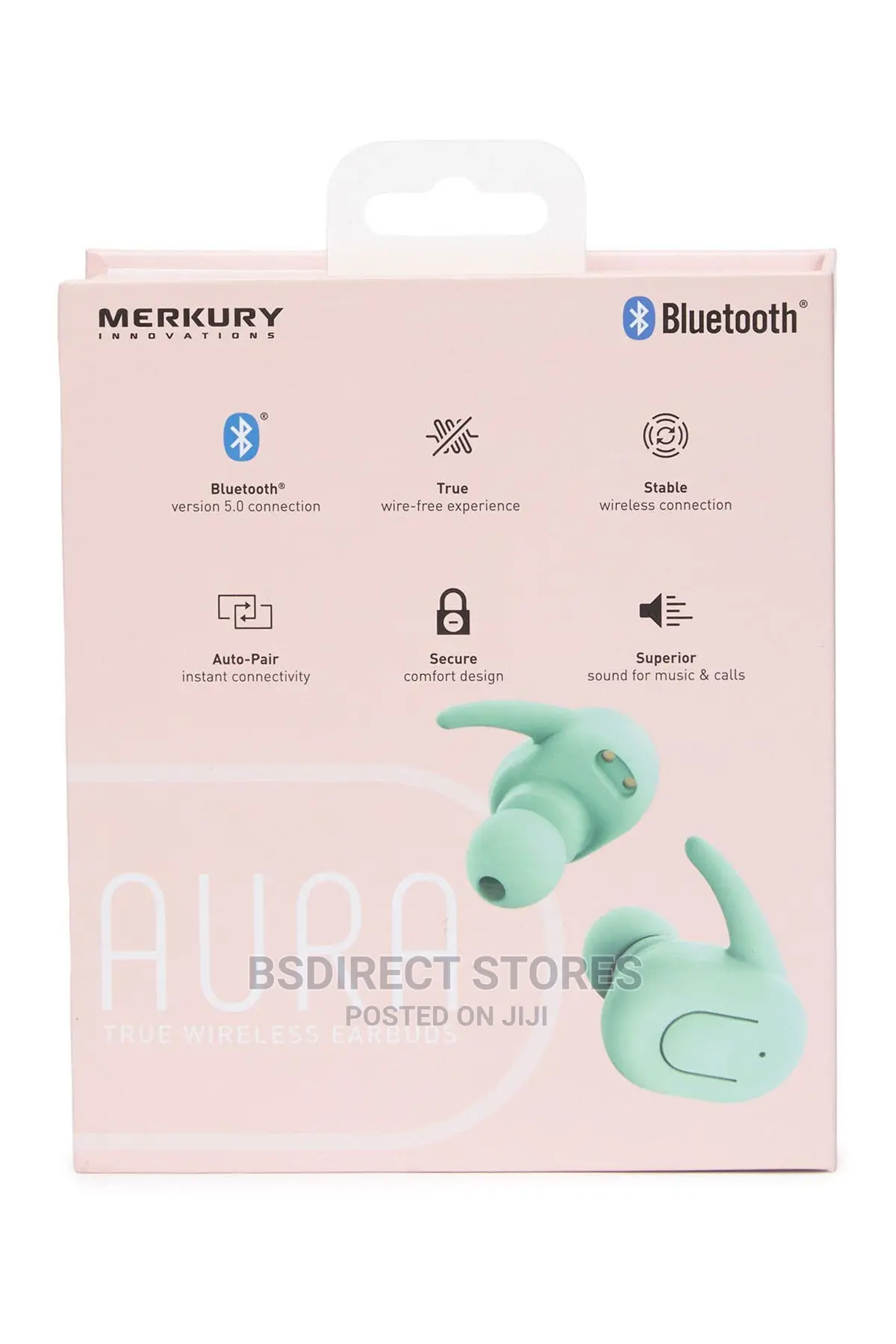 Merkury Innovations True Wireless Earbuds With Charging Case