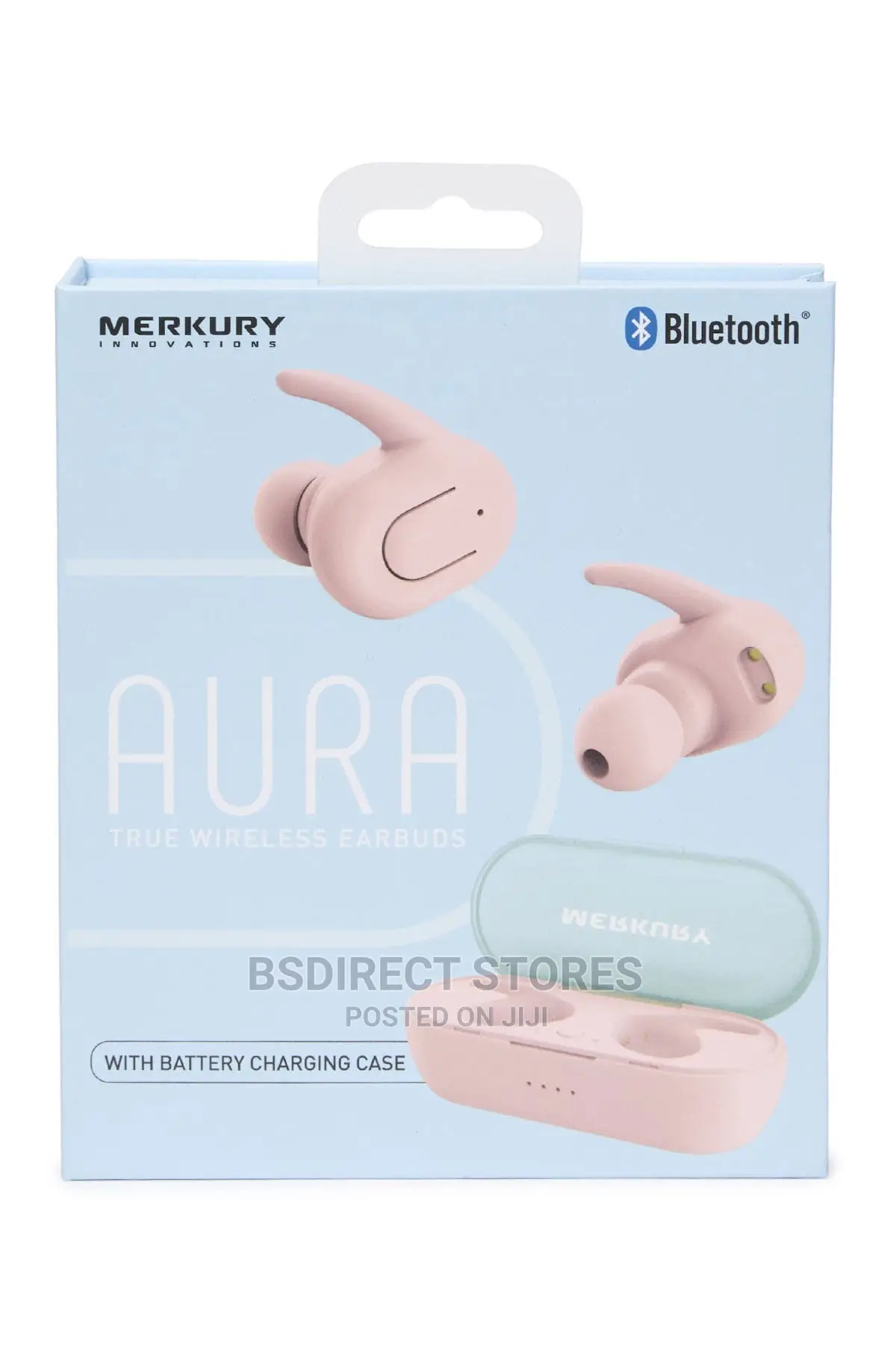 Merkury Innovations True Wireless Earbuds With Charging Case