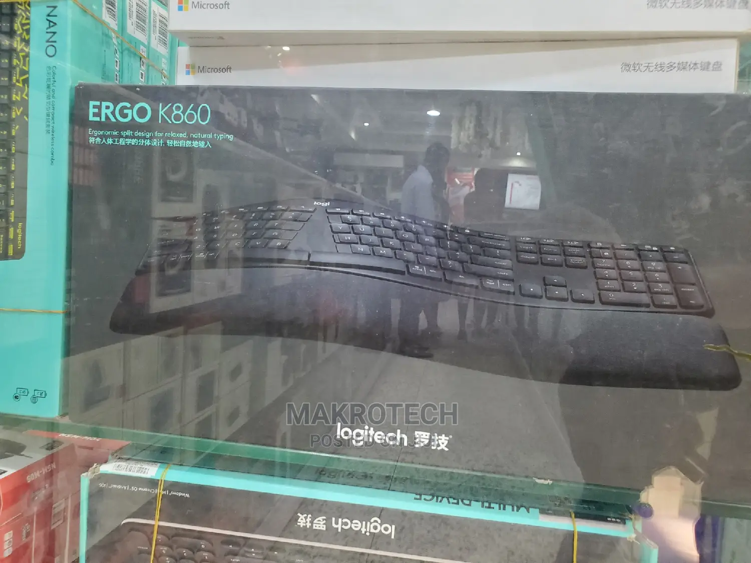 Logitech Ergo Wireless Ergonomic Keyboard