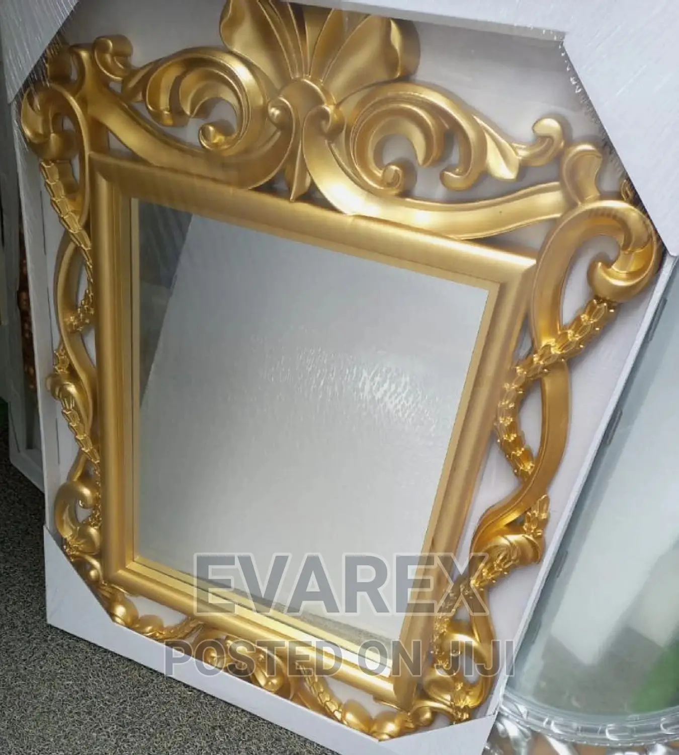 Royal Gold Big Square Mirror