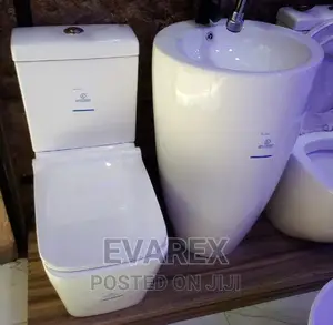 Luxury Water Closet (WC) With Standing Basin.