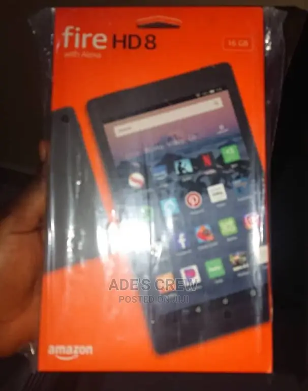New Amazon Fire HD 8 16 GB Blue