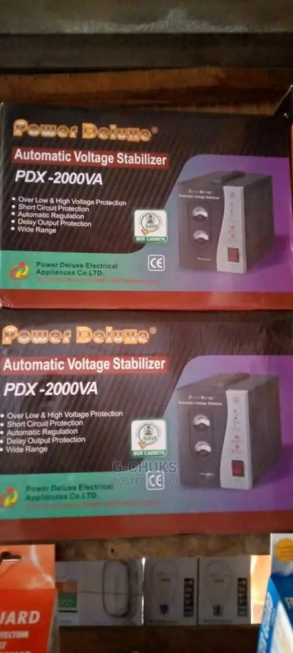 Power Deluxe Automatic Voltage Stabilizer Pdx 2000
