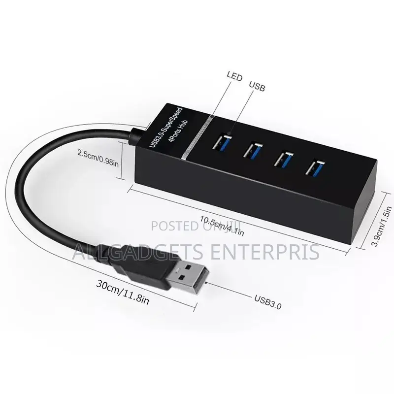 3.0 Ubs Hubs for Data and Power Light Transmitter