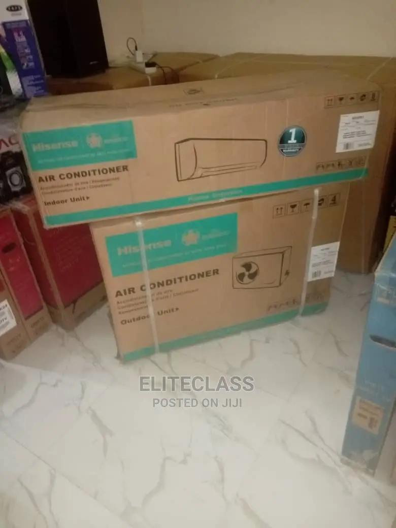 100% Copper 2hp Hisense A/C- WHITE