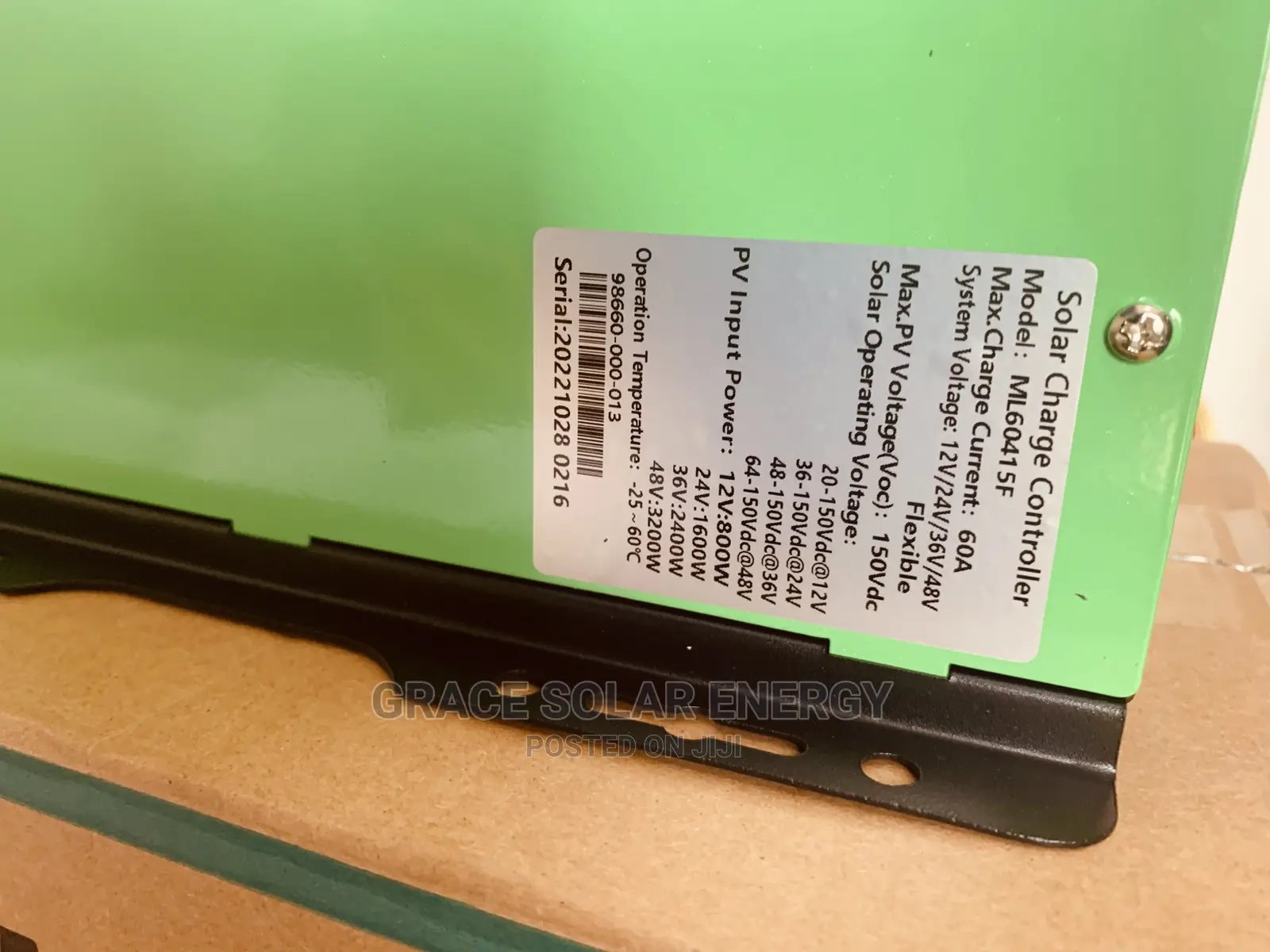 60A Techfine MPPT Charge Controller