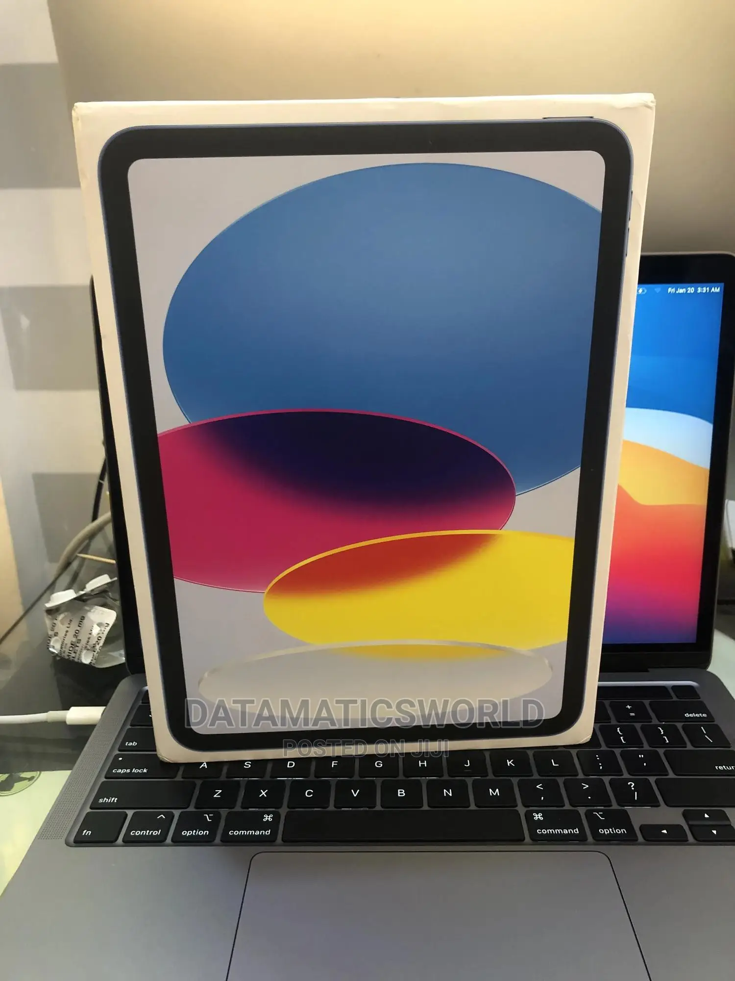 New Apple iPad 10.2 (2020) Wi-Fi 64 GB Blue