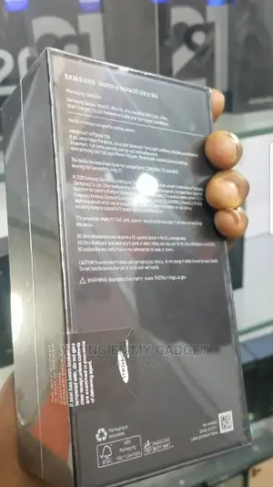 New Samsung Galaxy Note 20 Ultra 5G 128 GB Black
