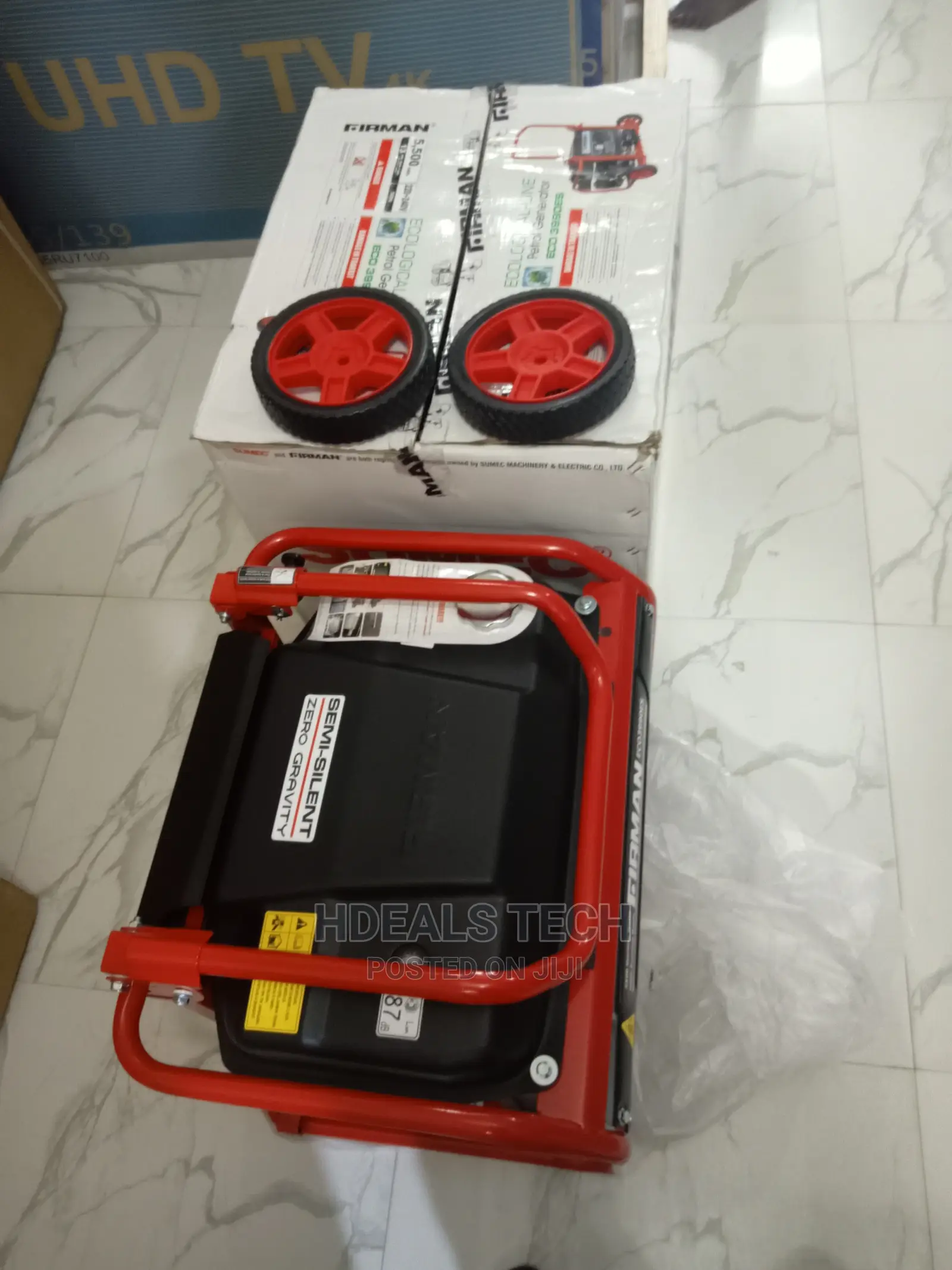 Brand New Sumec Firman 5.5KVA Key Starter Generator.