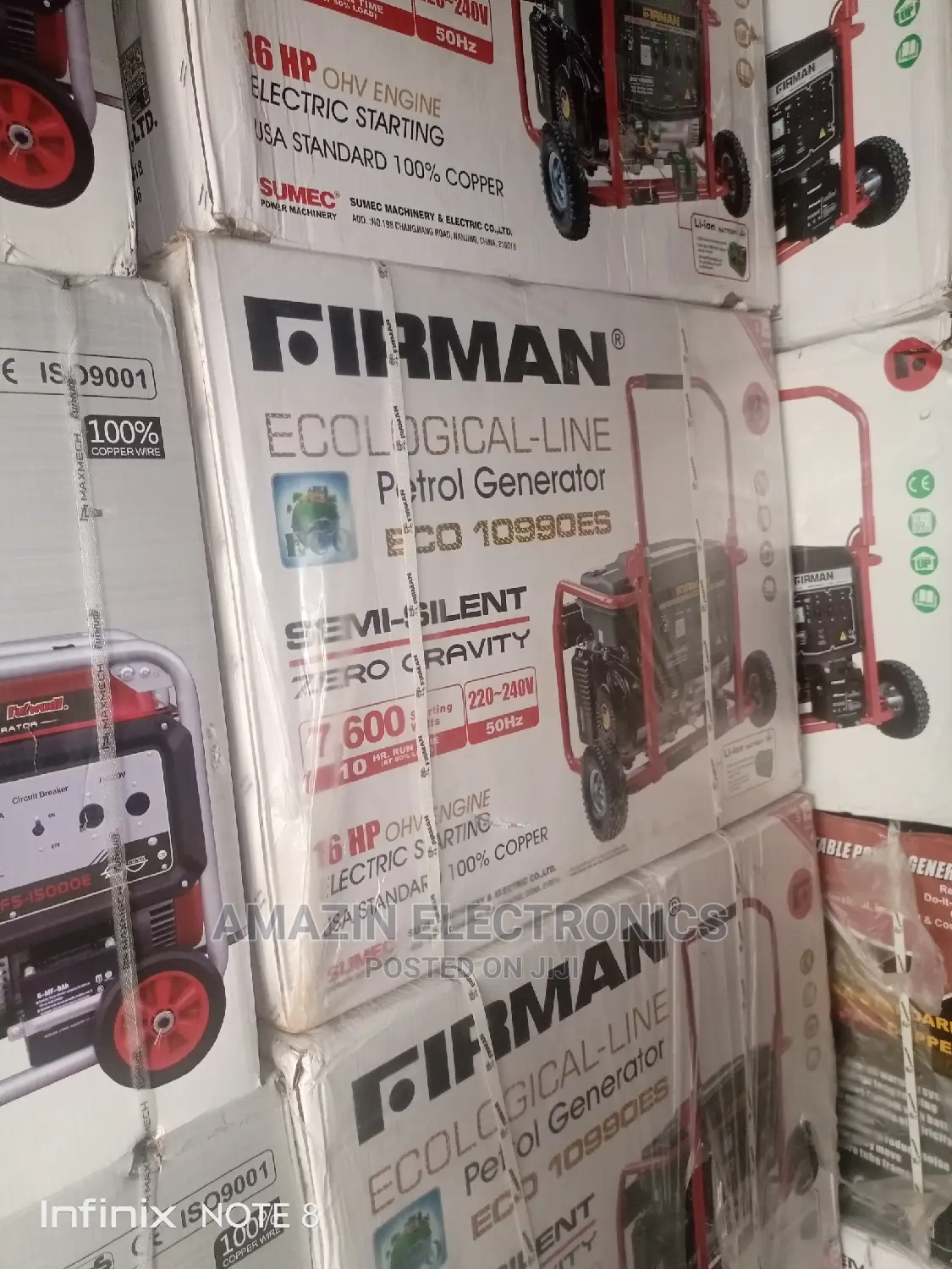 FIRMAN 10990E Petrol Generator