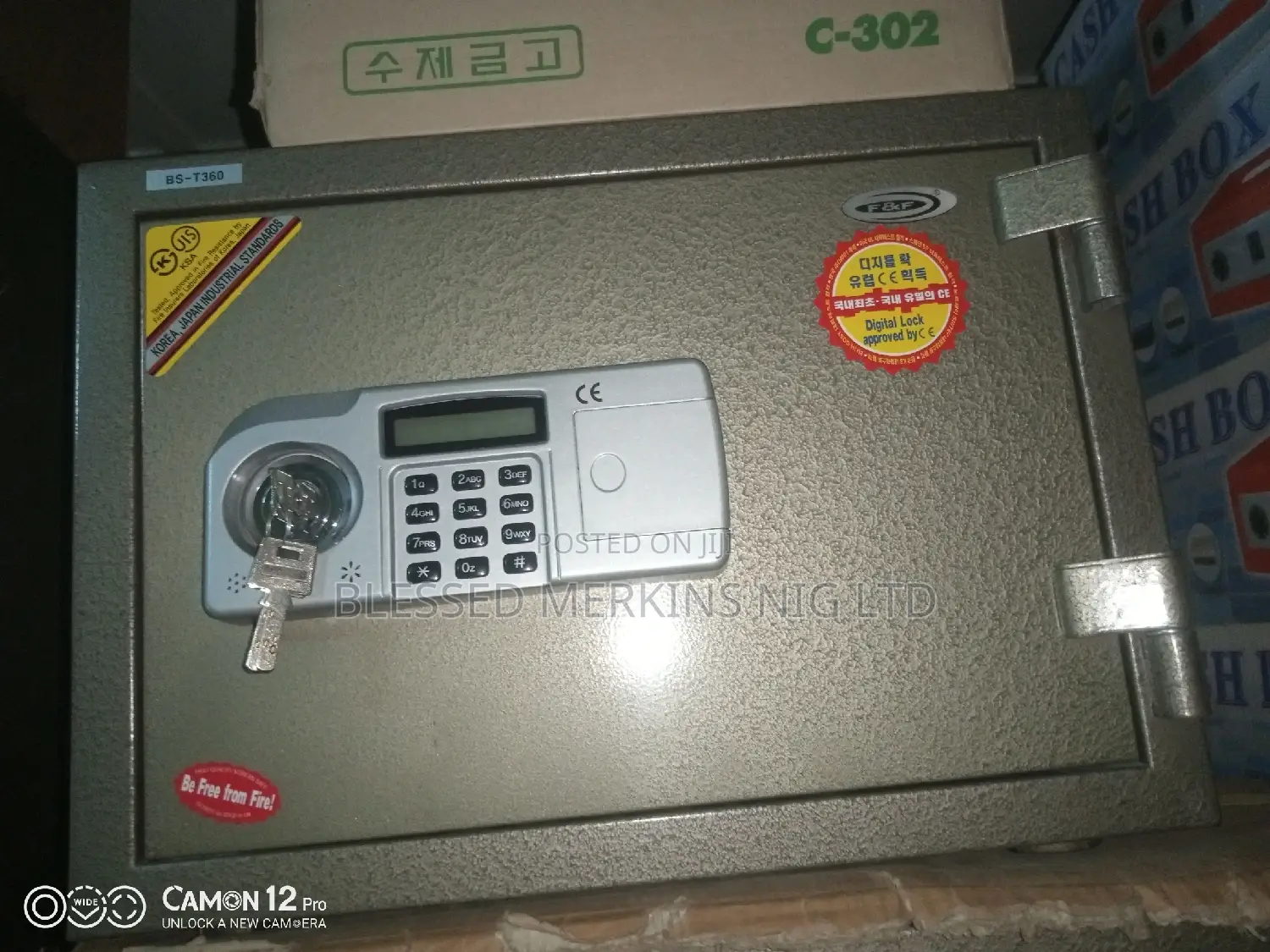 F$F Digital Fireproof Safe