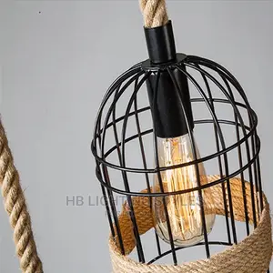 Hemp Rope Pendant Lights