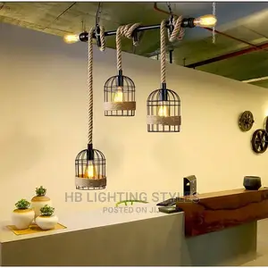 Hemp Rope Pendant Lights