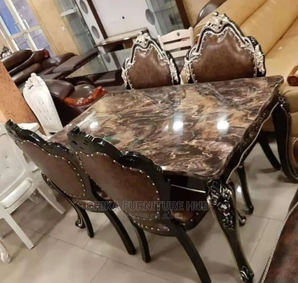 Royal Dinning Table Marble Top