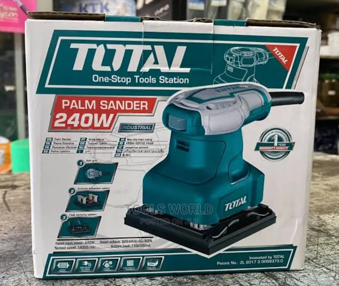 Palm Sander Total Tools 240w