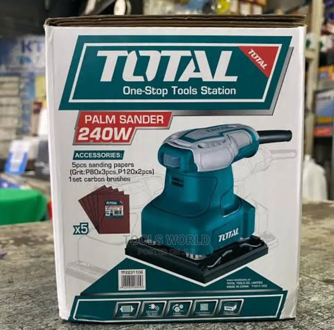 Palm Sander Total Tools 240w