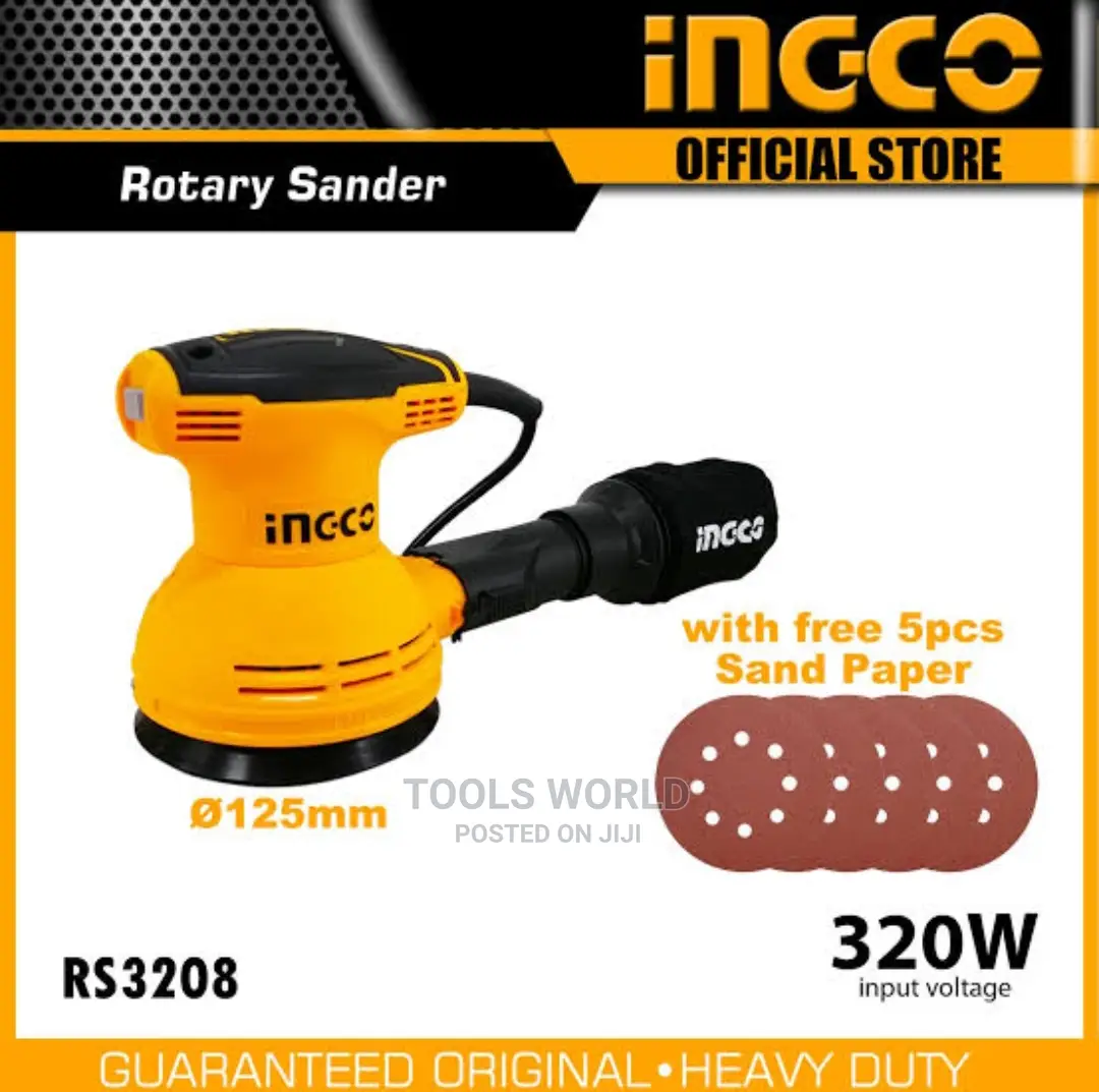Ingco 320w Rotary Sander – Rs3208