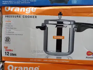 12litre Orange Pressure Cooker