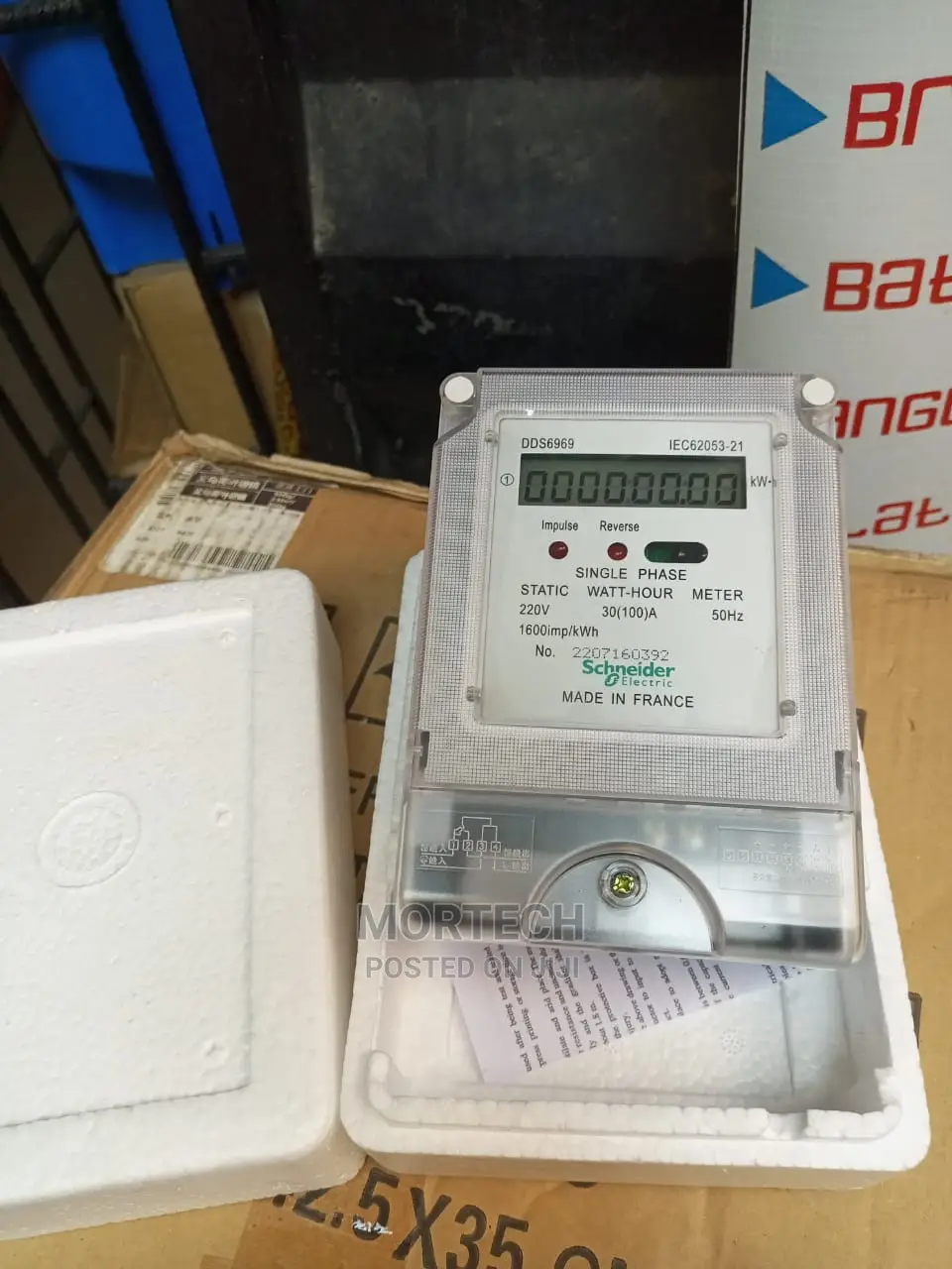 Single Phase Schneider Electric Check Meter