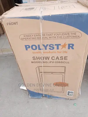 Polyster Showcase Fridge