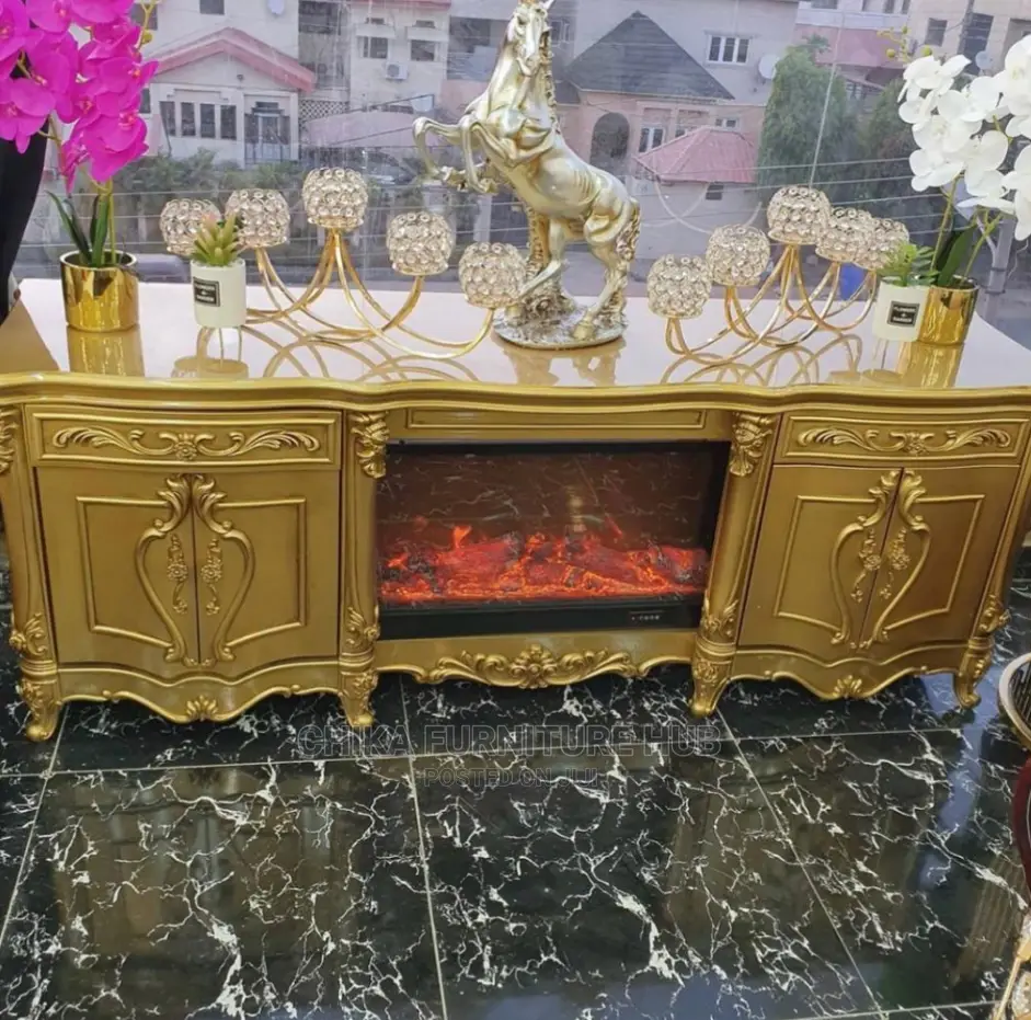 Exclusive Fire Place Tv Stand