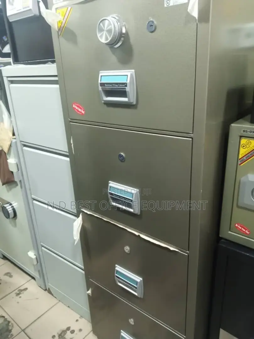 Four Drawing Fireproof Safe