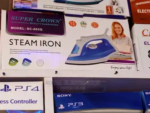 Brand New Super Crown(Sc-003g) Stram Iron