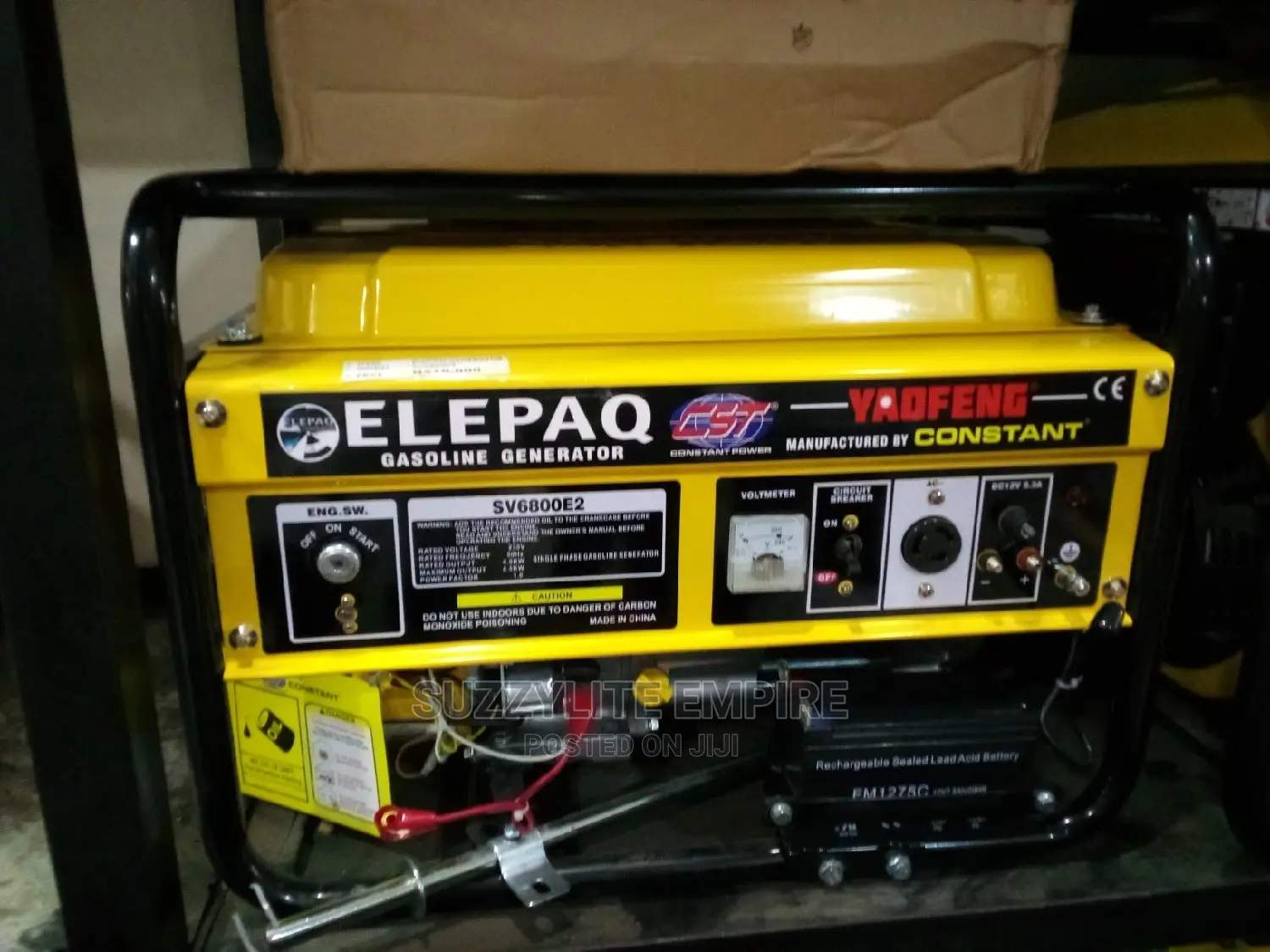 Elepaq Generator 4.5kva Automatic