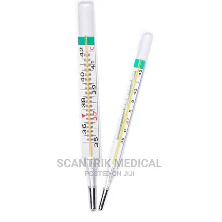 Transparent Mercury Thermometer