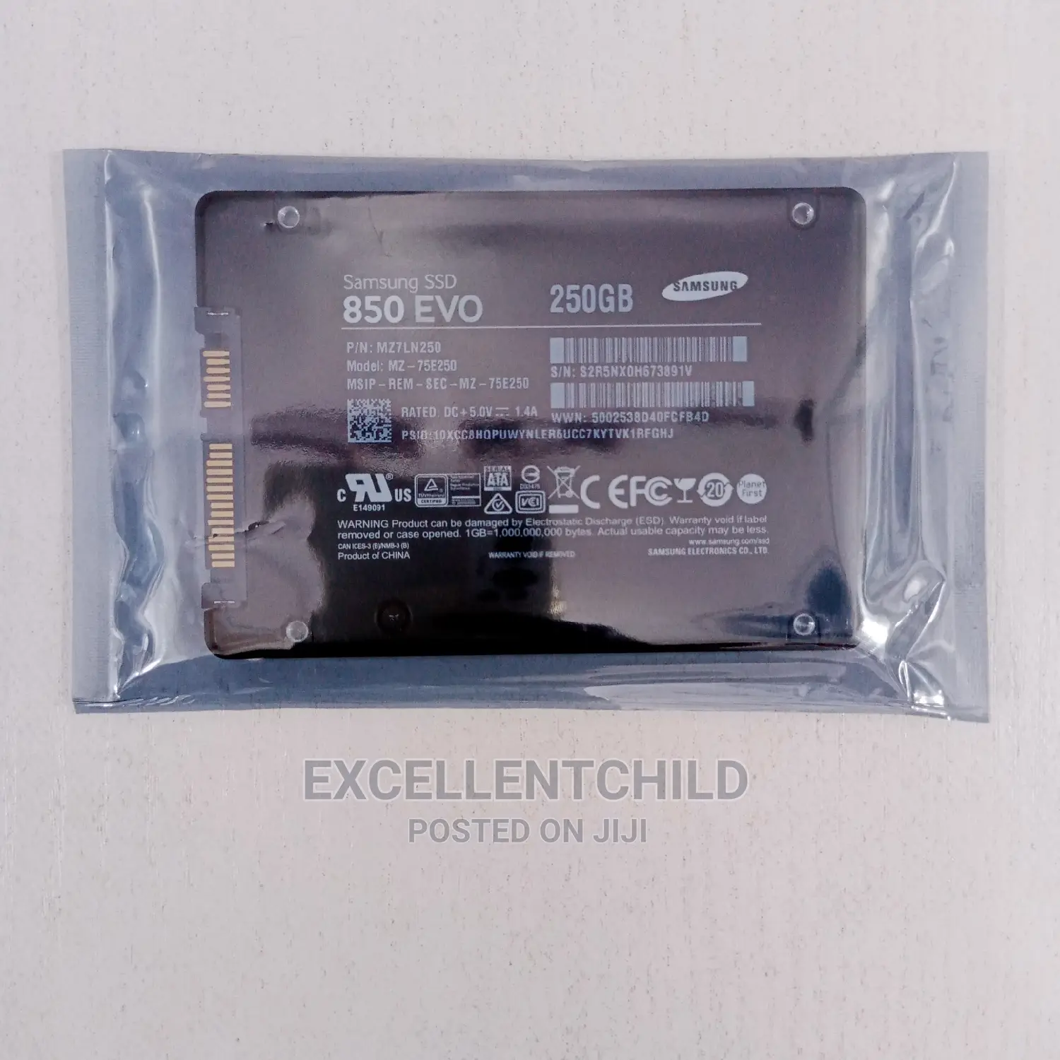 For System Storage (Samsung 250gb Sata Ssd Internal Laptop )