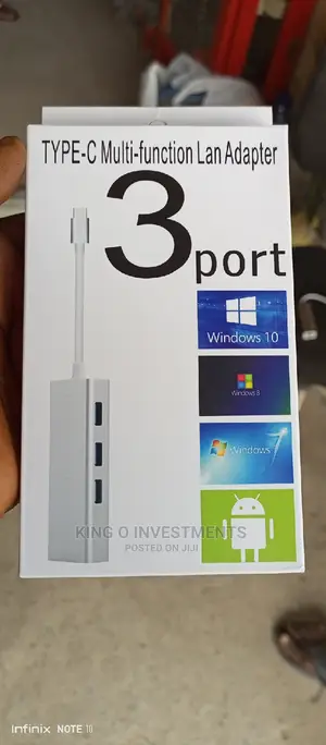 Type C 3.0 to Lan 3usb