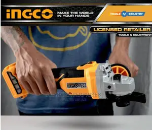 INGCO Lithium-Ion Angle Grinder Bushless Motor With 2 PCS