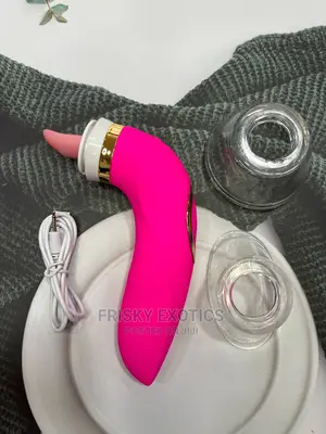 Short Shake Clit Sucker and Licking Vibrator