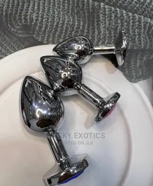 Non Vibrating Metallic Butt Plug
