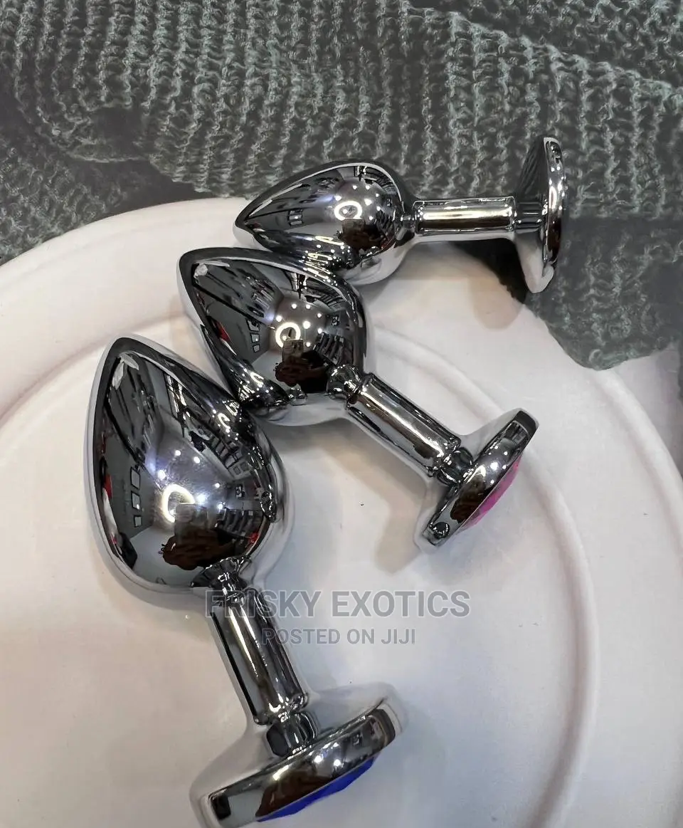 Non Vibrating Metallic Butt Plug