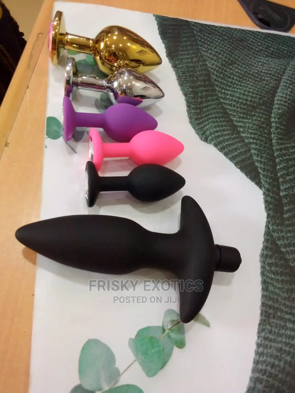 Non Vibrating Butt Plugs