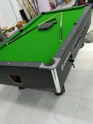 7ft Exclusive Foreign Coin and Marble Snooker Table