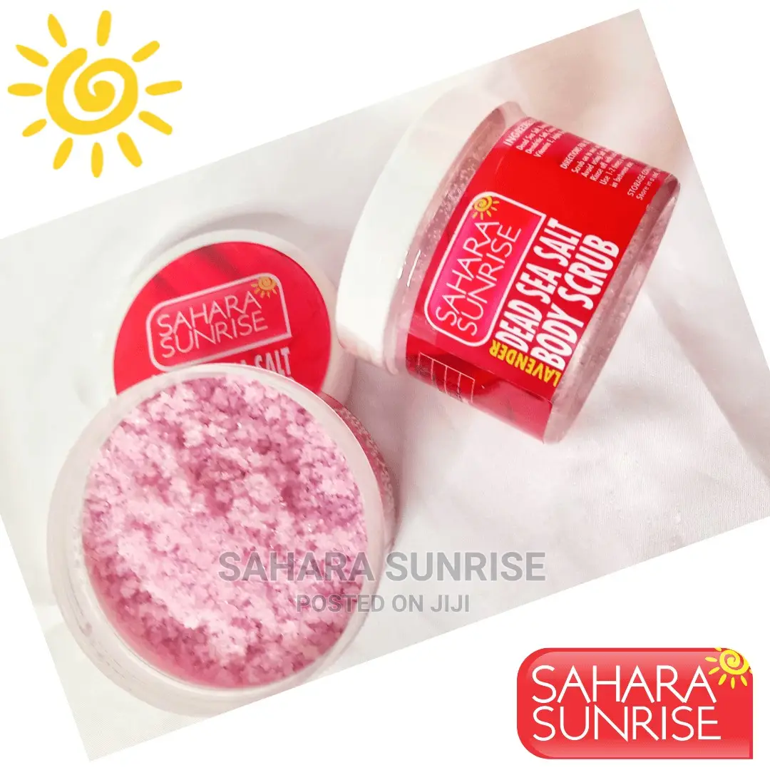 Lavender Dead Sea Salt Scrub