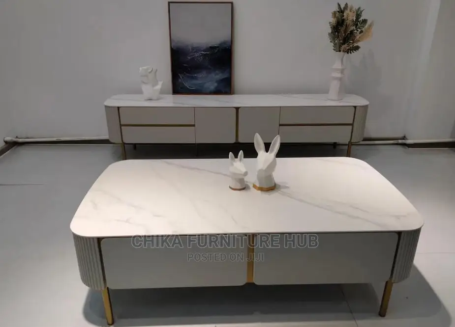 Classic Tv Console With Table
