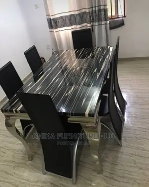 Marble Dinning by 6