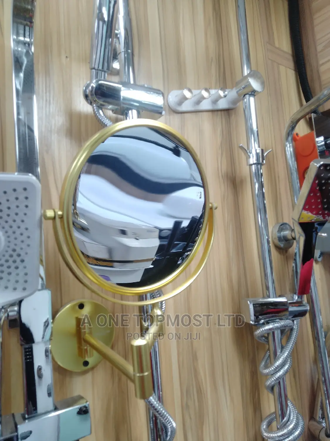 Gold Magnifying Mirror