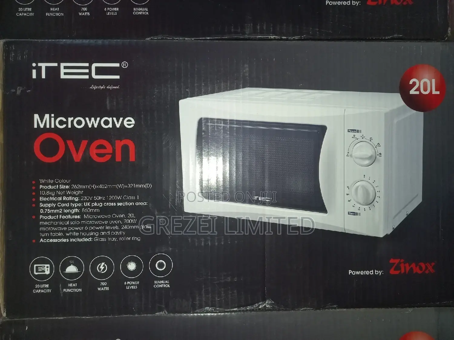 Itec Microwave 20L