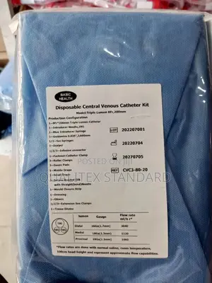 Central Venous Catheter Kit (Cvc Kit)