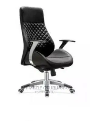 Black Executive Leather Swivel Chair