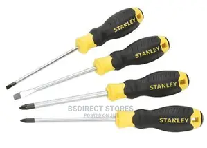 Stanley 4 Piece Essential Screwdriver Set SL/PZ