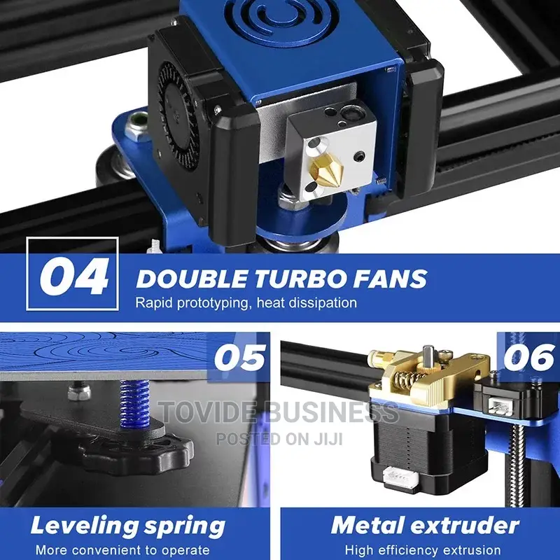3d Pinter With Touch Screen And Wide Printing Volume