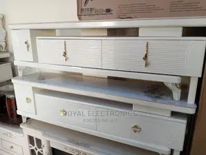 Very New Imported 1.4meter Tv Stand With Mable Top